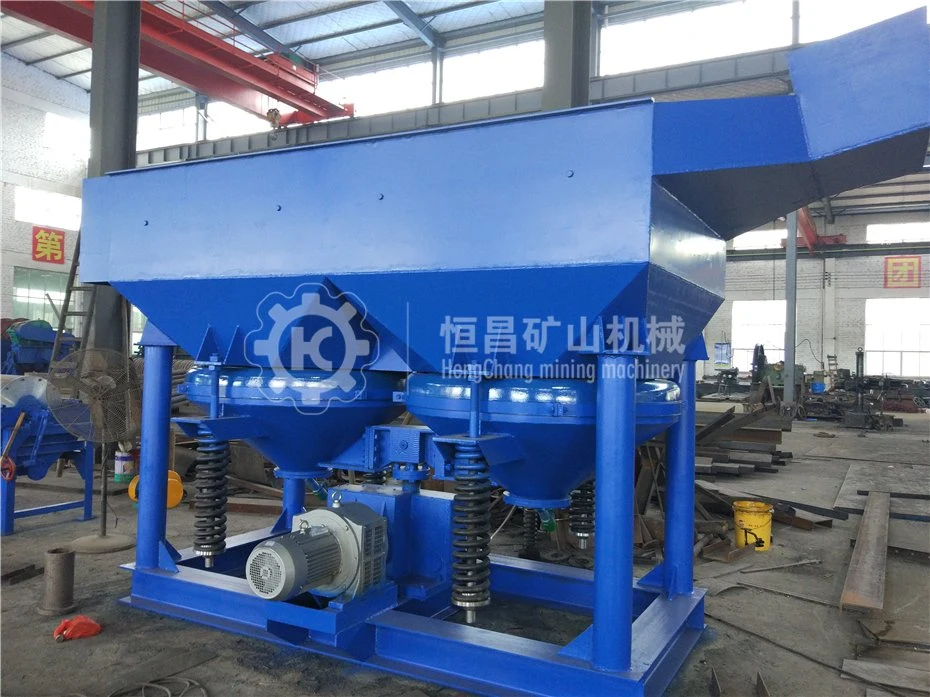 Mineral Gravity Separator Jigger Machine Barite Ore Gold Ore Complete Mining Process Line with Jigging Machine